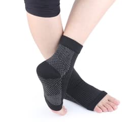 image-Copper Invisible Heel Compression Socks For Men Women Running And Basketball
