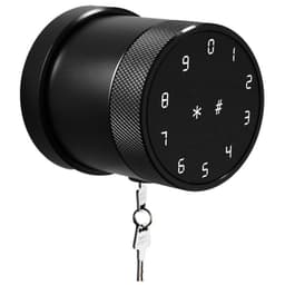 image-Lei Yu Smart Fingerprint Door Lock - Silver LVD-06