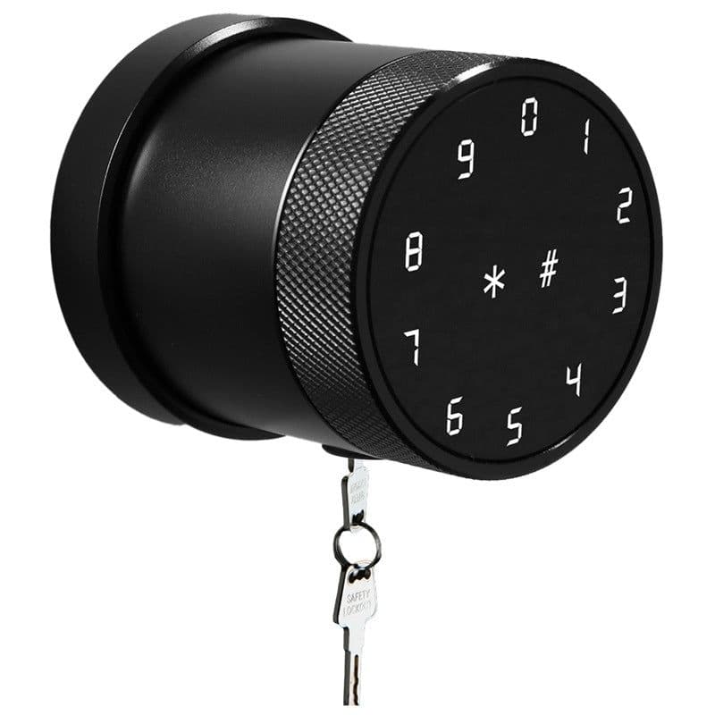 image-Lei Yu Smart Fingerprint Door Lock - Silver LVD-06