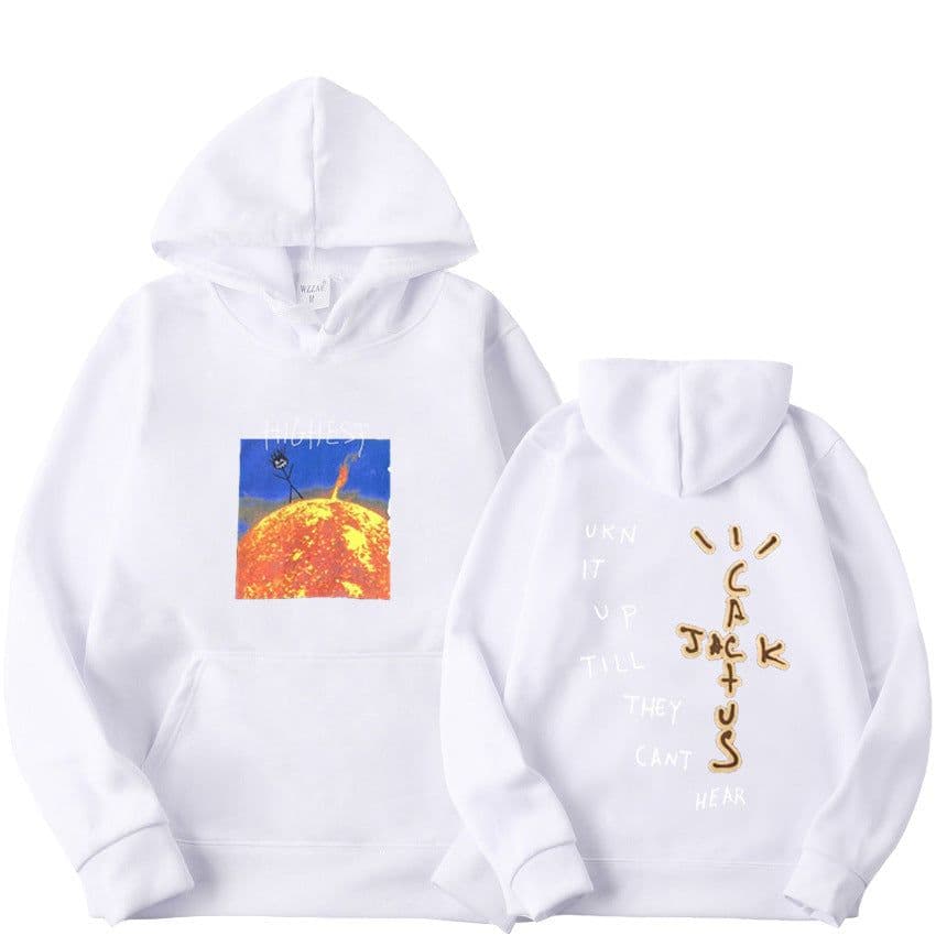 image-Travis Scott HITR Sun Hoodie Flame Sun Hoodie Men and Women