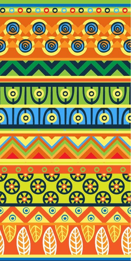 image-Double-sided Velvet Beach Towel - Fresh Plant Design - Bath Towel (57 characters)