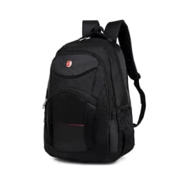 image-Black Oxford Cloth Business Large Backpack For Men