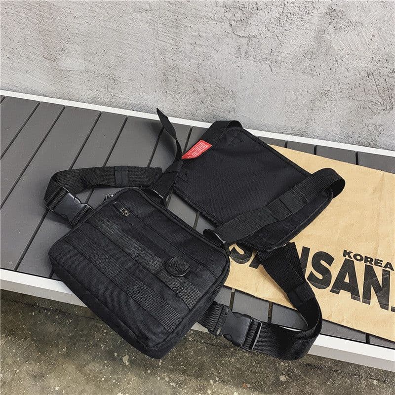 image-Explosive tactical backpack outdoor multi-function chest bag training equipment waterproof and wear-resistant mountaineering bag mobile phone bag sports bag