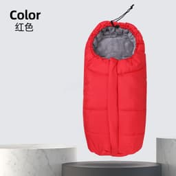 image-AtBabyHome Baby Stroller Sleeping Bag, Dark Blue, Newborn Cozy, Anti-Kicking Quilt