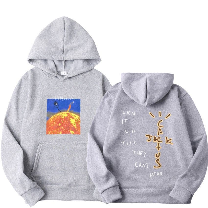 image-Travis Scott HITR Sun Hoodie Flame Sun Hoodie Men and Women