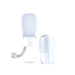 image-Cross-border quality dog folding outdoor drinking bottle going out portable pet supplies accompanying cup water cup wholesale
