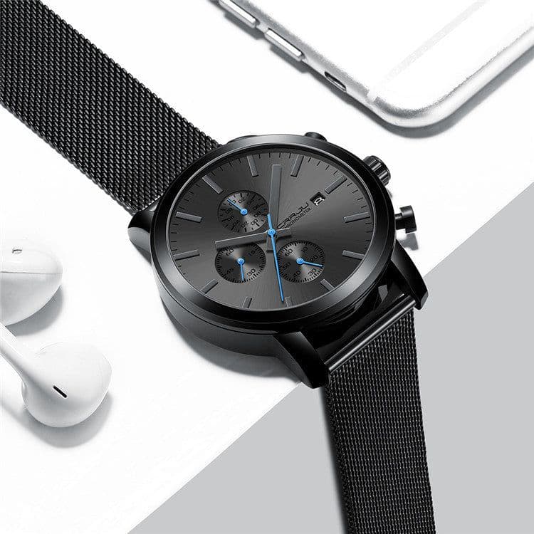image-CRRJU/Kajun 2287 men's watch casual business fashion personality watch men's watch student watch simple calendar