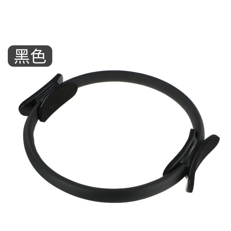 image-Pilates Yoga Resistance Ring - Black 30cm Fitness Equipment