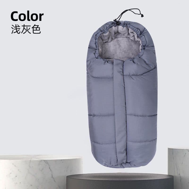 image-AtBabyHome Baby Stroller Sleeping Bag, Dark Blue, Newborn Cozy, Anti-Kicking Quilt