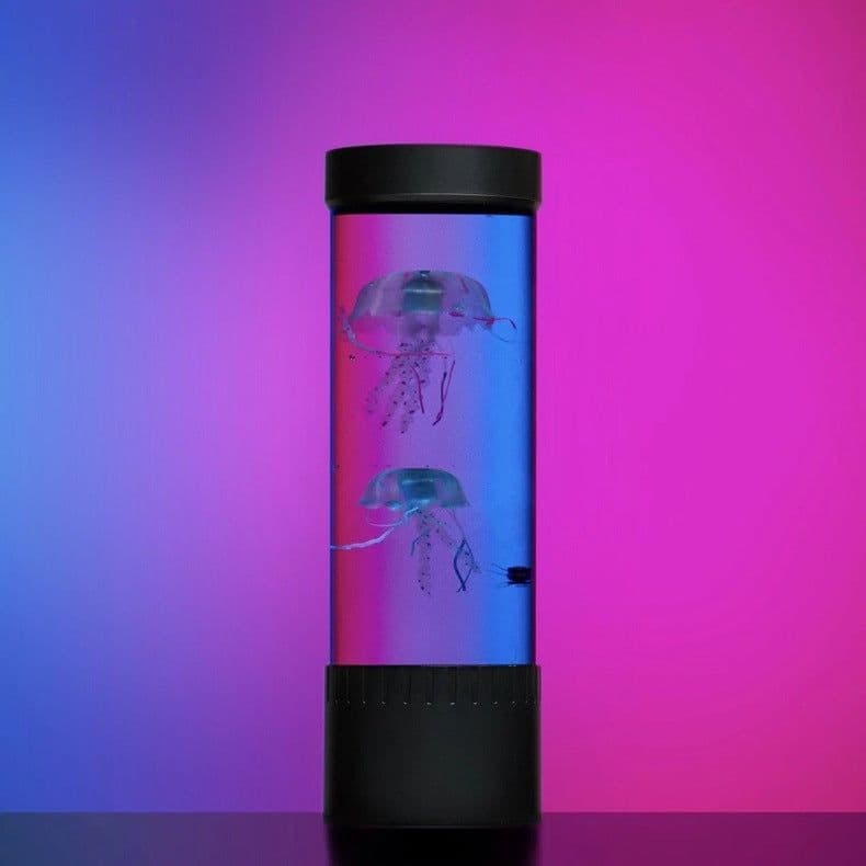 image-Jellyfish Lamp LED Color-Changing Night Light 5V Acrylic