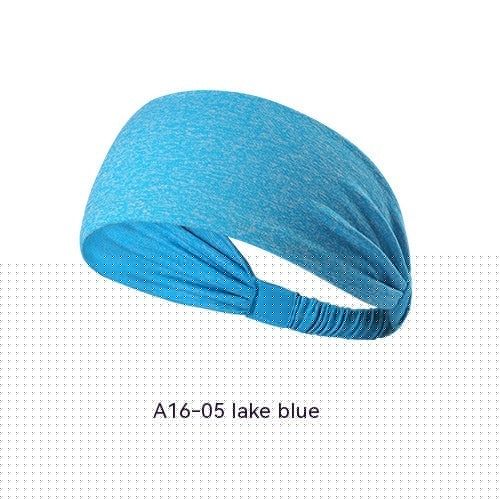image-Quick-drying Antiperspirant Yoga Hair Band For Women