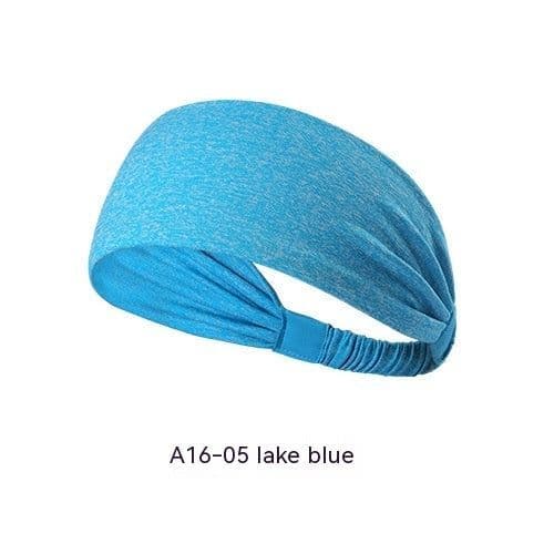 image-Quick-drying Antiperspirant Yoga Hair Band For Women