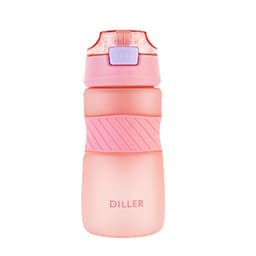 image-Plastic Cup, Frosted Sports Water Cup, Straw Space Cup