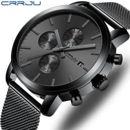 image-CRRJU/Kajun 2287 men's watch casual business fashion personality watch men's watch student watch simple calendar