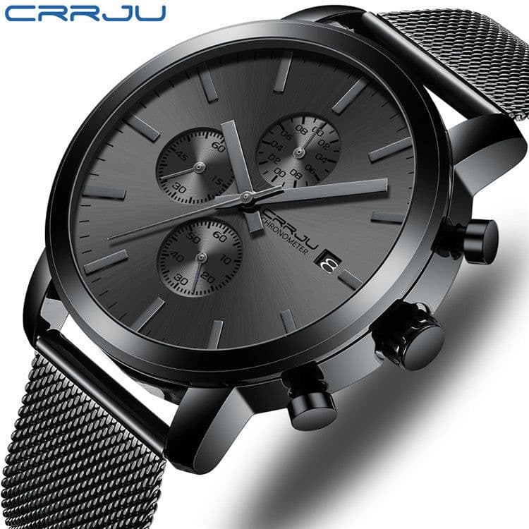 image-CRRJU/Kajun 2287 men's watch casual business fashion personality watch men's watch student watch simple calendar