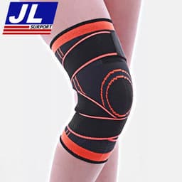 image-JALEX Knee Pads - Orange XXL Nylon Breathable