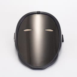 image-Colorful LED Light-Up App Mask for Party - Dynamic Bright Mask