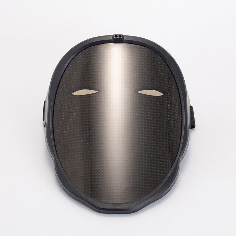 image-Colorful LED Light-Up App Mask for Party - Dynamic Bright Mask