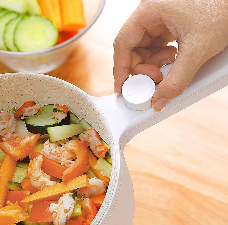 image-Multi-functional electric cooking pot dormitory dormitory students multi-functional home cooking small electric hot pot cooking wok