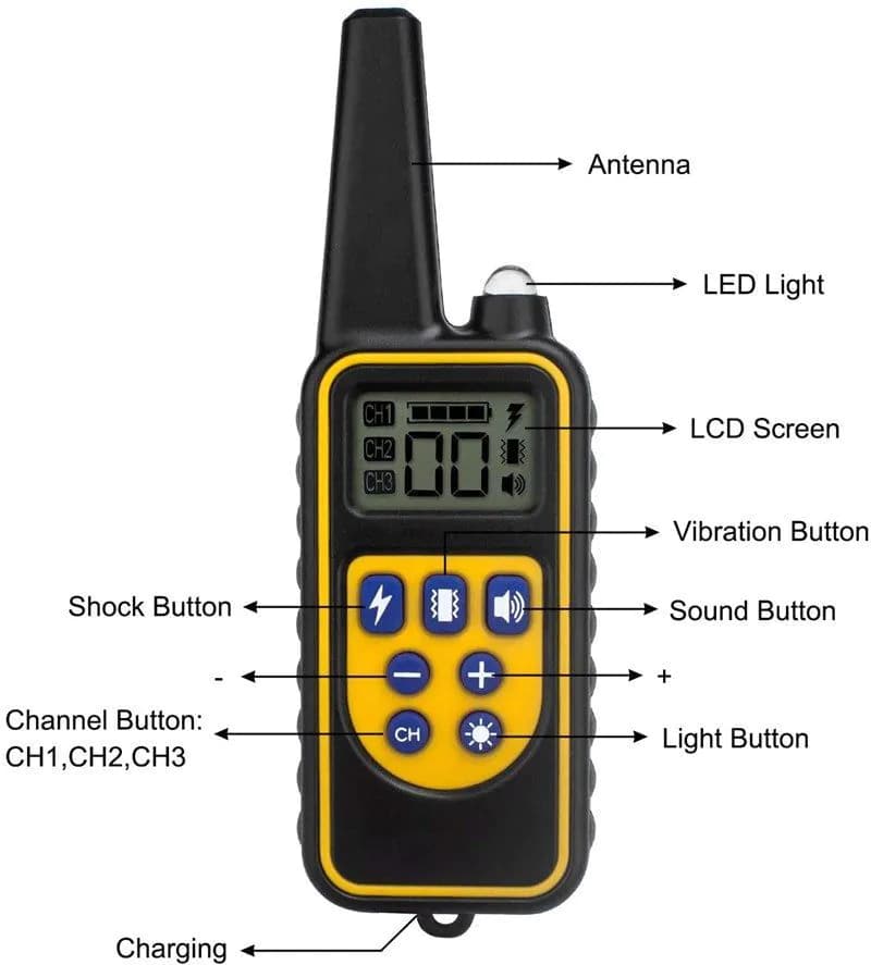image-Dog Training Device Rechargeable Anti-Barking Collar
