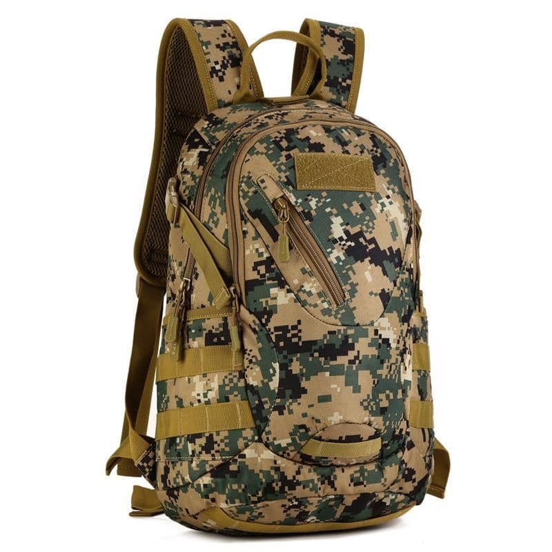 image-Large High Quality Camouflage Tactical Backpack