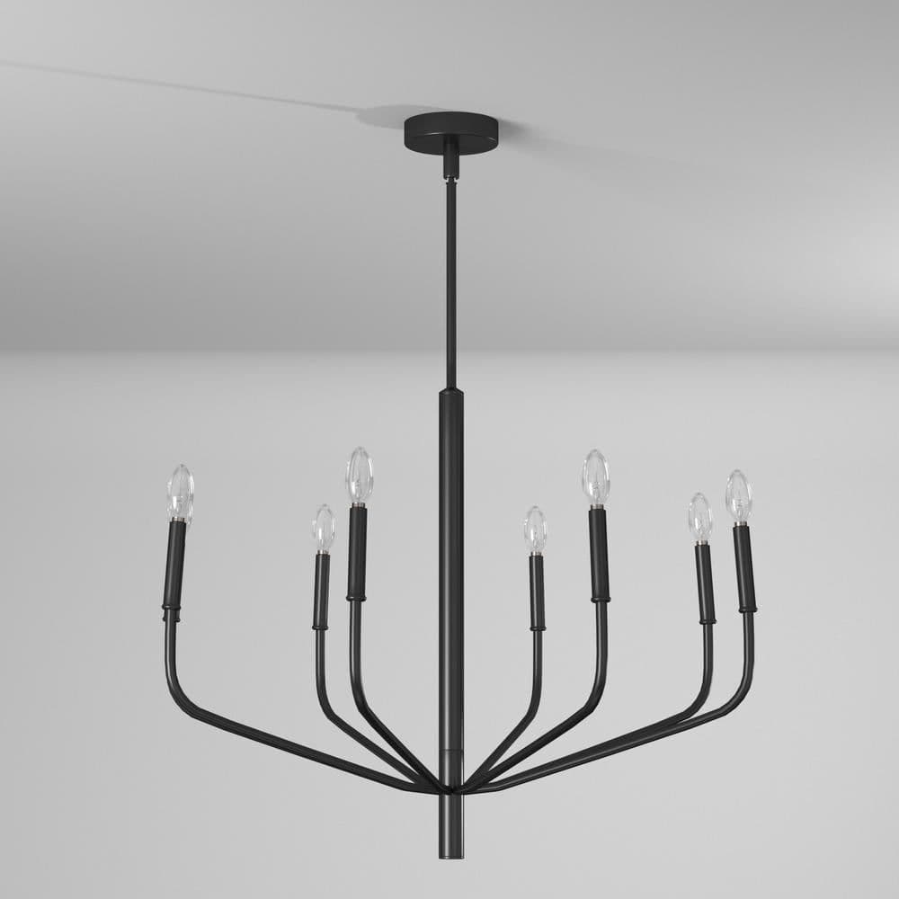 image-8LT Chandelier, MB Finish