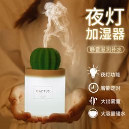 image-3Life Cactus Humidifier USB Night Light - 306
