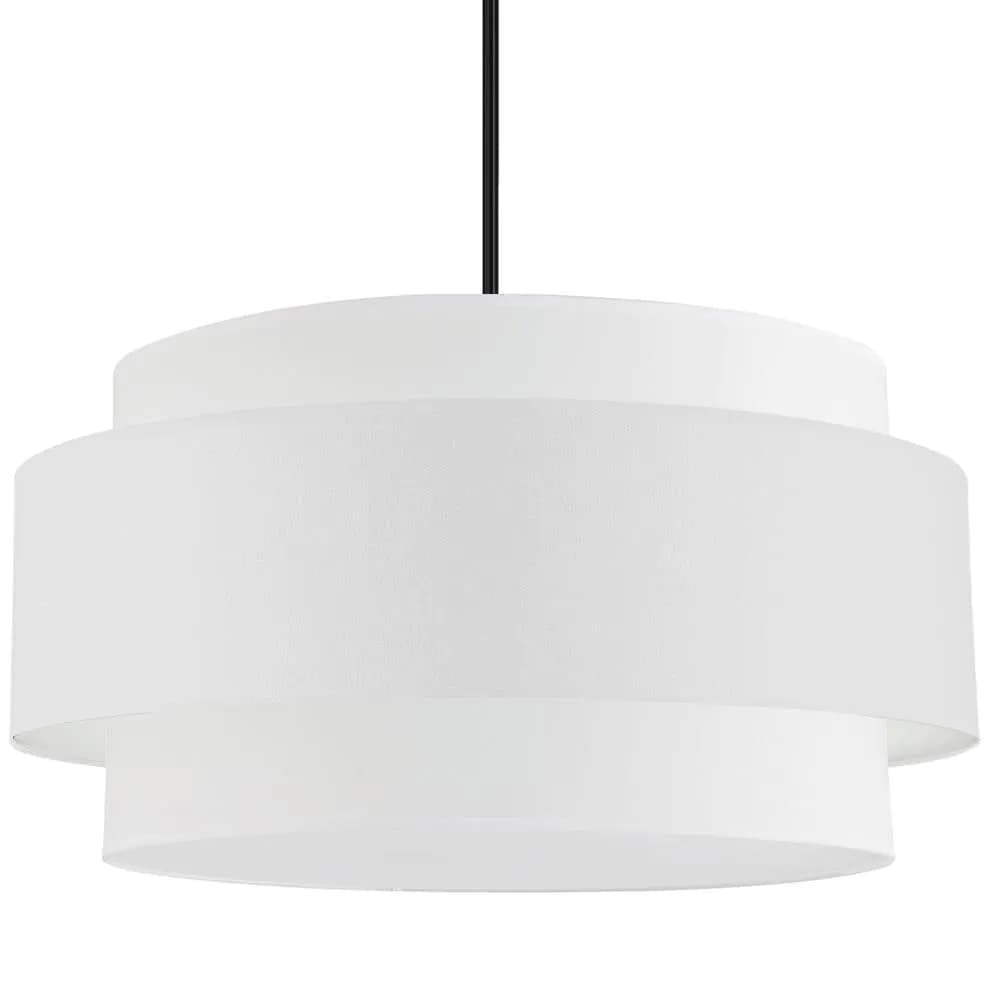 image-4LT Incandescent Chandelier, MB, WH Shade