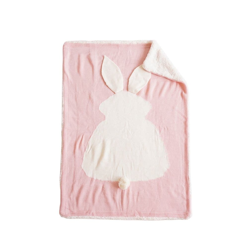 image-Baby knitted blankets spring and autumn blankets