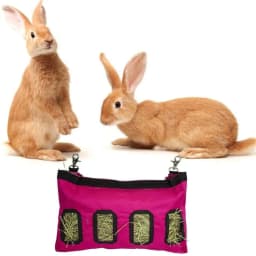 image-Rabbit Hay Bags - Oxford Cloth Black
