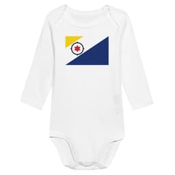 image-Drapeau des Pays-Bas caribéens - Grenouillères bébé classique à