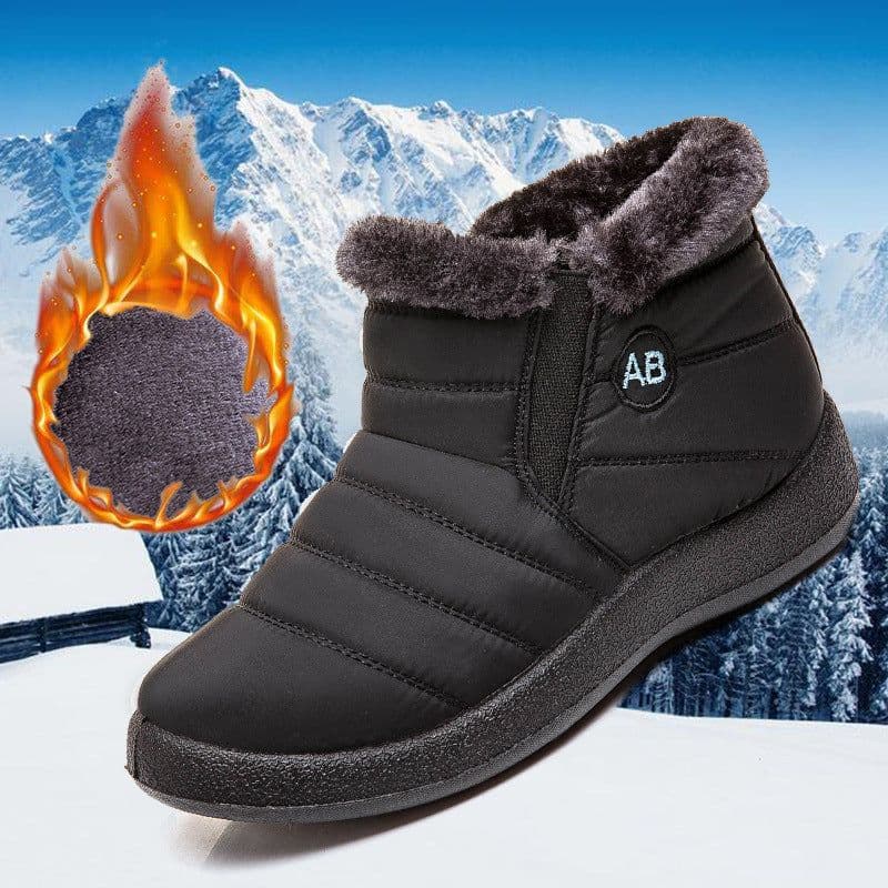 image-Freezing Rose Snow Boots Women Brown Size 43