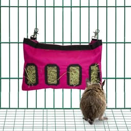 image-Rabbit Hay Bags - Oxford Cloth Black