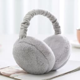 image-Endow the Virtuous Earmuffs - Beige Plush Windproof
