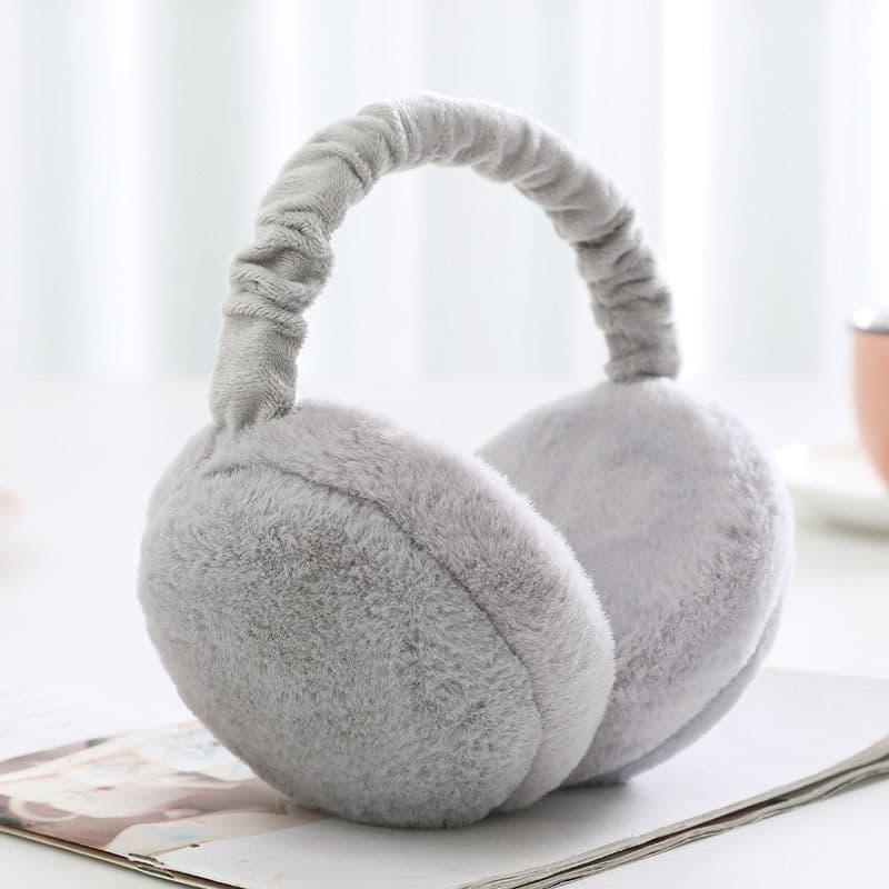 image-Endow the Virtuous Earmuffs - Beige Plush Windproof