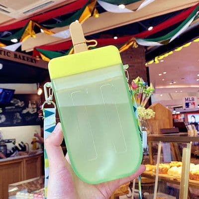 image-Popsicle-shaped plastic water cup