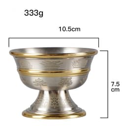 image-Water Supply Cup for Buddha Cup Copper Manual Household Buddha Front Cup Water Supply Bowl