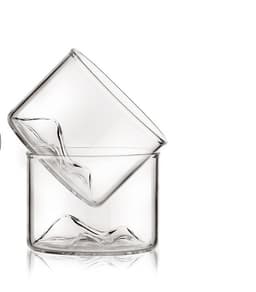 image-High Borosilicate Glass Water Cup Mountain Style Tea Cup