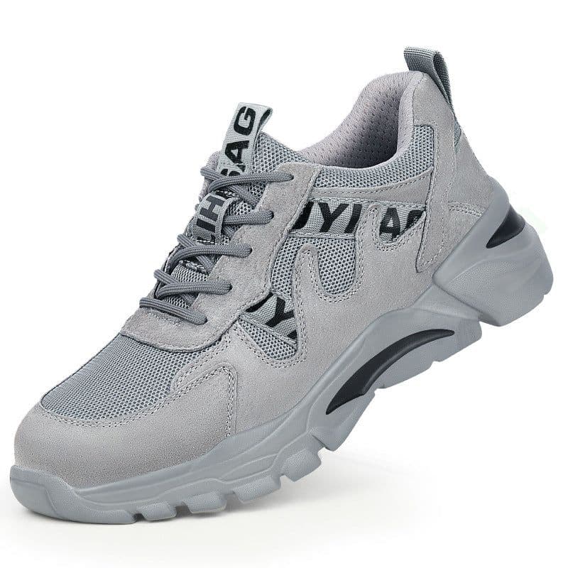 image-New labor insurance shoes, men's anti-smashing and anti-piercing steel-toed shoes
