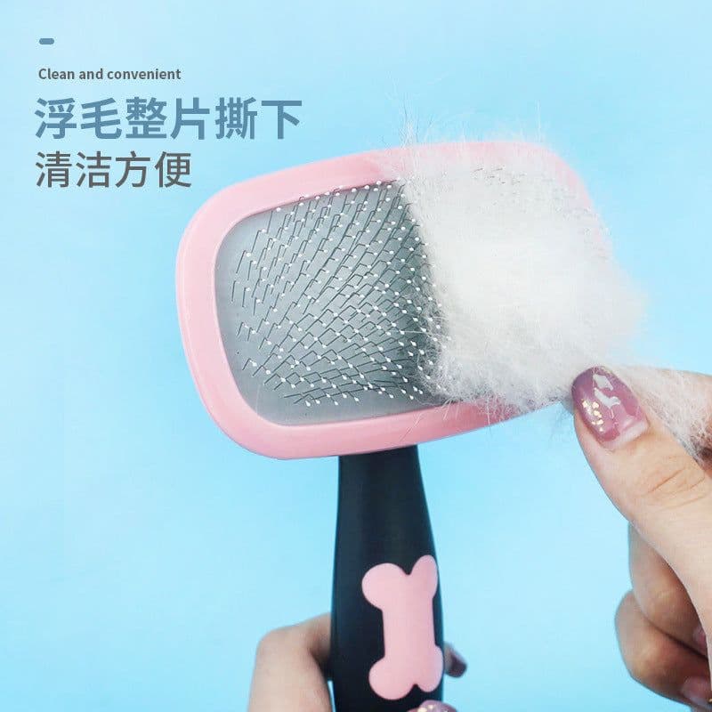 image-Hartley Pet Comb 360° Rotatable Stainless Steel