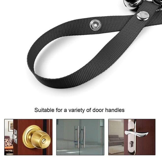 image-Dog Doorbells for Dog Training And Housebreaking Clicker Training Door Bell