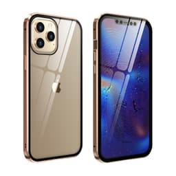 image-Suitable for iPhone12 double-sided Magneto mobile phone case Apple 11Promax magnetic metal frame protective cover xs