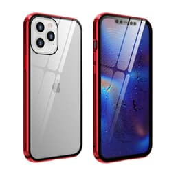 image-Suitable for iPhone12 double-sided Magneto mobile phone case Apple 11Promax magnetic metal frame protective cover xs