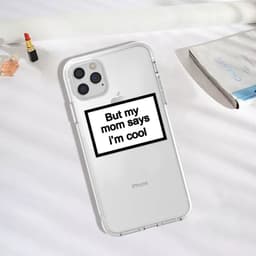 image-Cross-border exclusive trendy English sentences suitable for iphone15promax mobile phone case transparent TPU11 Apple Xs