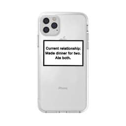 image-Cross-border exclusive trendy English sentences suitable for iphone15promax mobile phone case transparent TPU11 Apple Xs