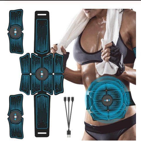 image-Smart Abdominal Muscle Sticker Abdominal Muscle Fitness Equipment Household Abdominal Sticker Muscle Training Instrument Lazy Abdominal Fitness Device