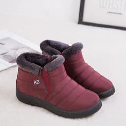 image-Freezing Rose Snow Boots Women Brown Size 43