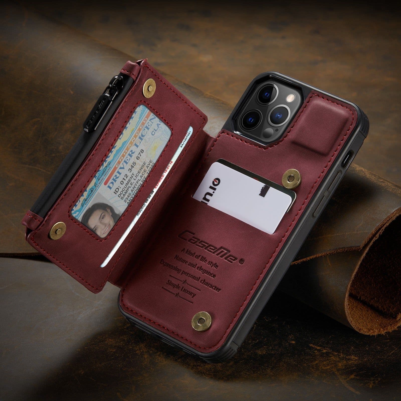 image-Applicable to the new iPhone13 mobile phone shell Apple 12 anti-theft brush mobile phone leather case Samsung S21 frosted back shell