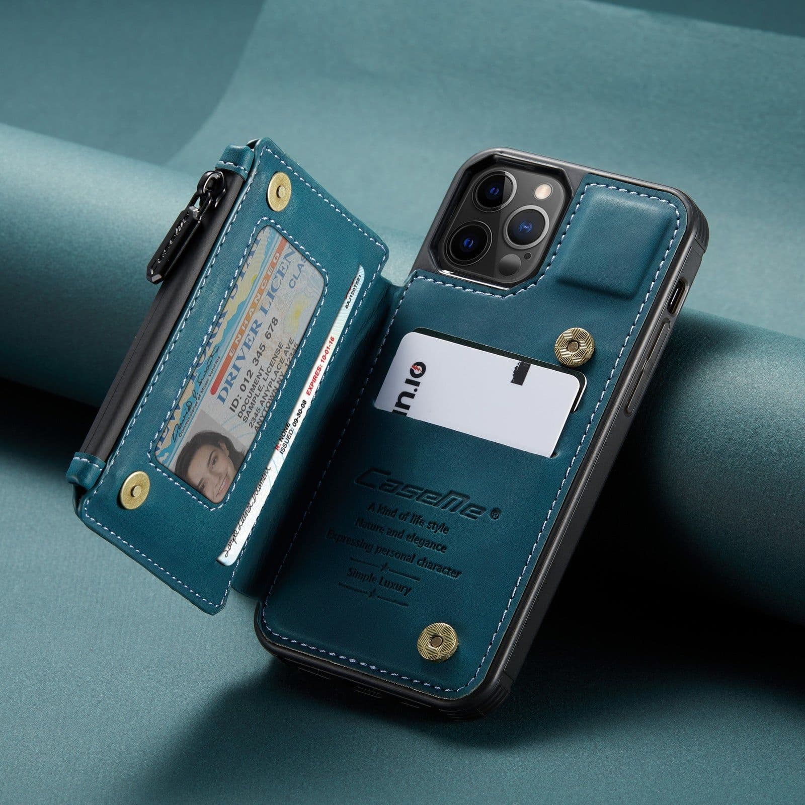 image-Applicable to the new iPhone13 mobile phone shell Apple 12 anti-theft brush mobile phone leather case Samsung S21 frosted back shell