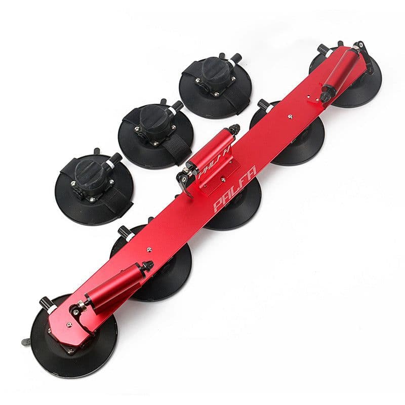 image-Palfa road mountain bike vacuum adsorption car car roof rack suction cup type roof rack wholesale